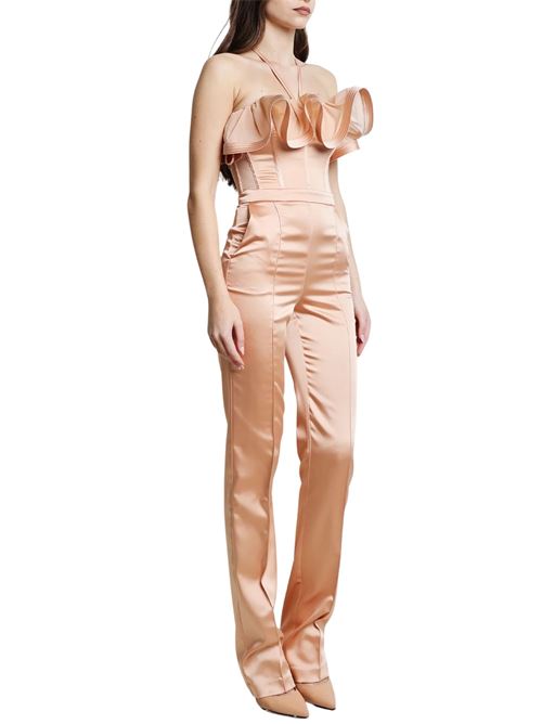 Tuta in raso stretch Elisabetta Franchi | TU06562E2EA1